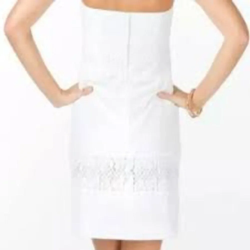 Lilly Pulitzer Bowen Resort White Strapless Dress - Picture 2 of 8